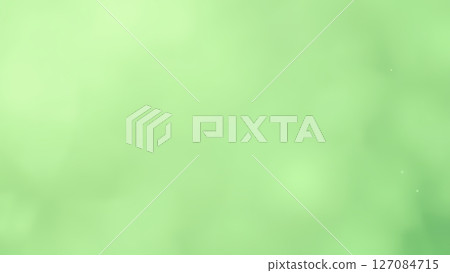 精緻的淡綠色模糊的抽象的背景，帶有微妙的光點和浮動元素 127084715
