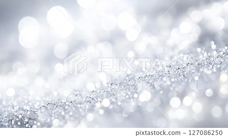 閃閃發光的銀色的摘要背景 127086250