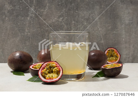 Concept of delicious and tasty exotic and tropical fruit 127087646
