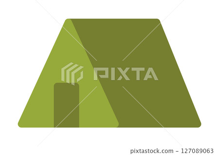 露營/帳篷圖示說明 127089063