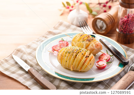 哈塞爾巴克馬鈴薯（斯堪的納維亞風味烤馬鈴薯） 127089591