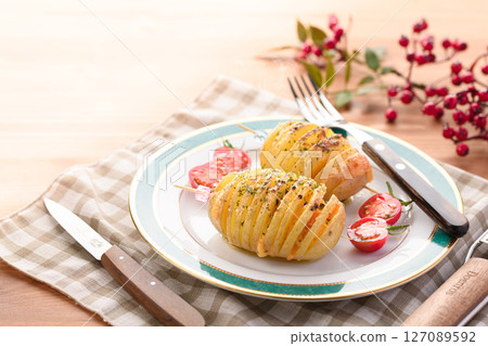 哈塞爾巴克馬鈴薯（斯堪的納維亞風味烤馬鈴薯） 127089592