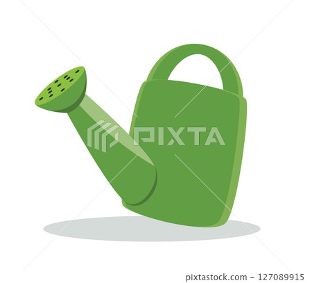 Green Watering Can Vector 127089915