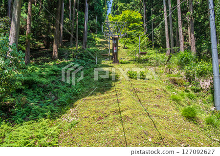 從滋賀縣長濱市 Shizugatake 纜車上看到的景色 127092627