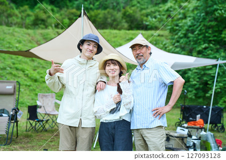 露營 戶外烤肉BBQ 家庭 親子 127093128