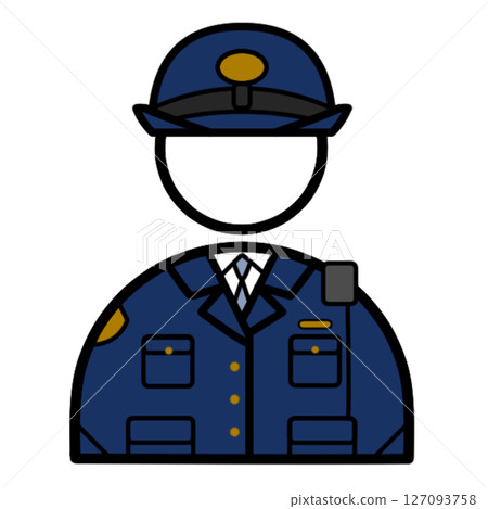 日本女警圖示插圖 日本女警圖示插圖 127093758