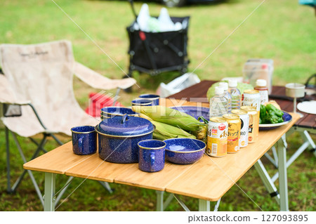 露營，戶外，燒烤，燒烤，汽車露營地 127093895