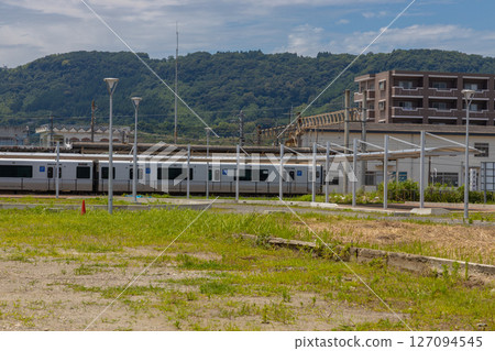 A view of the development area around Hayato Station in Kirishima City, Kagoshima Prefecture [June 2025] 127094545