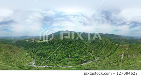 初夏的山海瀑布 - 空拍 - VR 初夏的山海瀑布 - 空拍 - VR 127094622