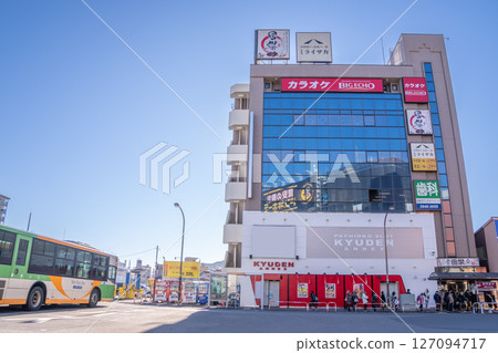 Station front view Nishiarai station 127094717