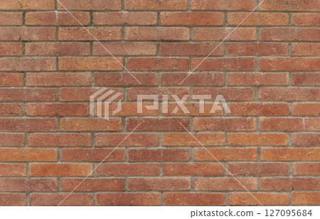 Old brick wall background. Old grunge brickwork 127095684