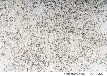 Terrazzo pattern background. Terrazzo mosaic stone ceramic tile texture design.  127095686