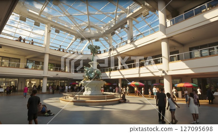 Shopping mall 127095698