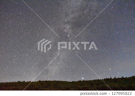 從北嶽山莊看的夏日星空 127095822