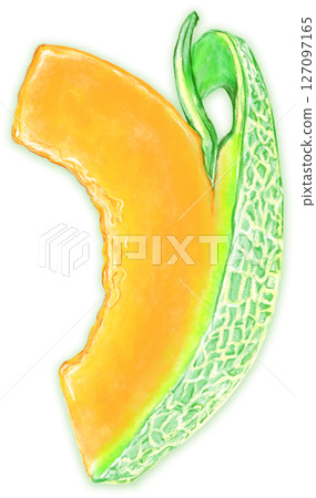 紅肉瓜_裝飾切塊 127097165