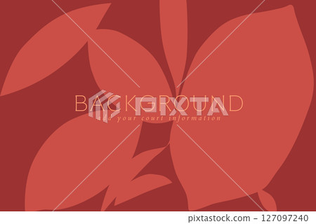 Abstract art background red color 127097240