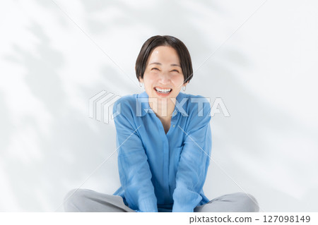 中年女人肖像 127098149