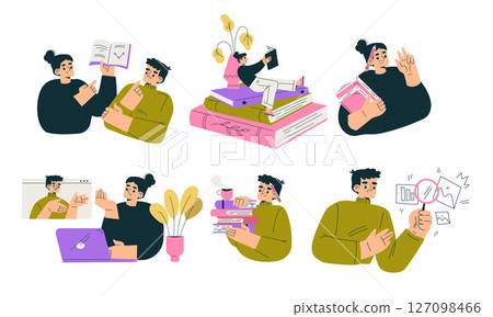 Engaging and Creative Illustrations for Study Sessions in Online Learning Environments 127098466