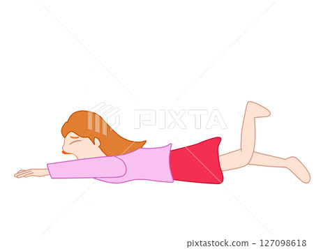woman falling 127098618