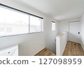The second floor hall where natural light spreads gently 127098959