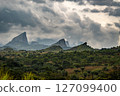 Dramatic Landscape of Pedra do Bispo Rock Formations in Conda, Angola 127099400