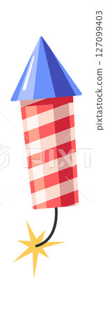 Firecracker usa memorial date design 127099403
