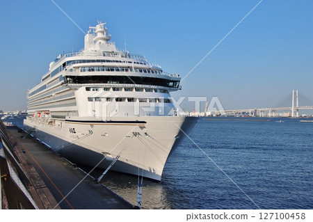 Asuka III moored at Osanbashi Pier (Yokohama) Asuka III moored at Osanbashi Pier (Yokohama) 127100458
