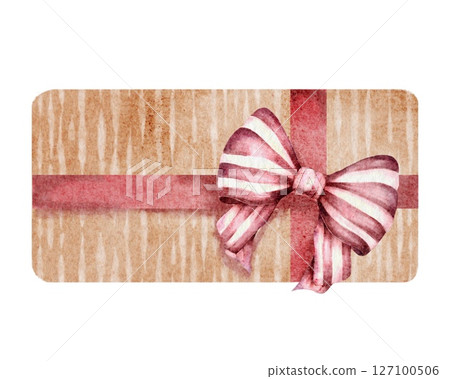 Valentine's day watercolor pattern featuring hearts and romantic designs for textiles 127100506