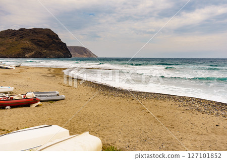 Las Negras seaside town, Spain 127101852