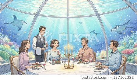 Silent Deep Sea Glass Restaurant 127102328