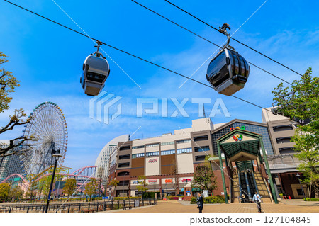 橫濱空中纜車（Yokohama Air Cabin），位於神奈川縣橫濱市的城市索道 127104845