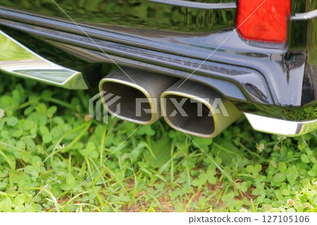 Automobile muffler image 127105106