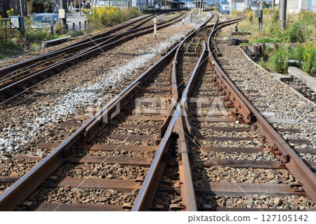 鐵軌分支點 127105142