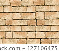 Old brick wall (background/wallpaper material) 127106475