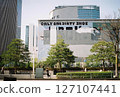 Stylish building wall 127107441