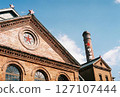 Sapporo Beer Museum under the blue sky 127107444