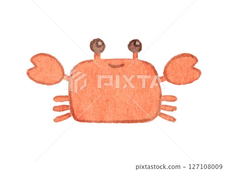 可愛的螃蟹圖 127108009