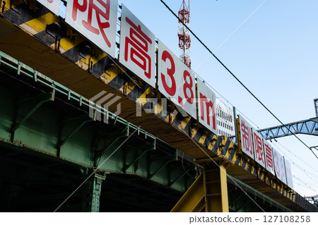 鐵路樑橋，護欄下限高b-1 127108258