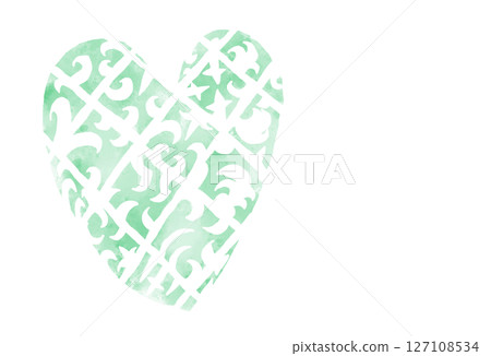 A cute illustration of a heart-shaped cloud like in a picture book A cute illustration of a heart-shaped cloud like in a picture book 127108534