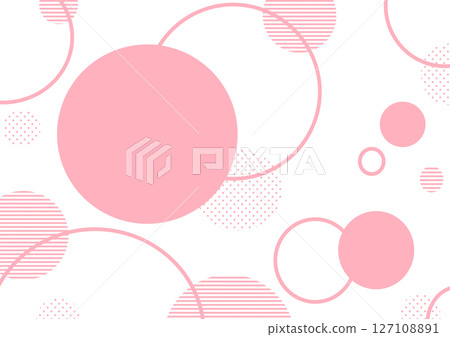 Round background material 127108891