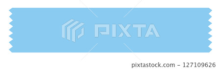 Simple and easy to use light blue masking tape 127109626