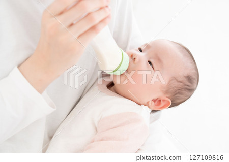 Mother and baby milk Mother and baby milk 127109816