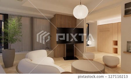 Modern living room 127110213
