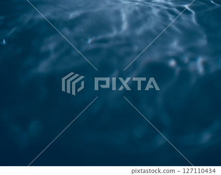 Blue water surface Blue water surface 127110434