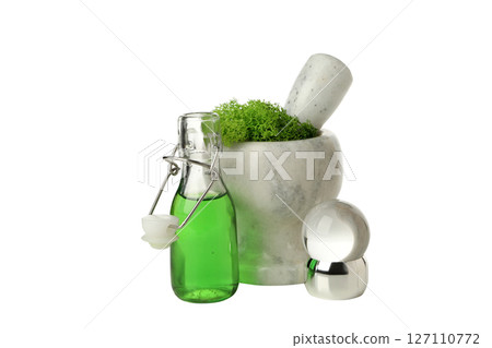 PNG, magic accessories for ritual, isolated on white background. 127110772