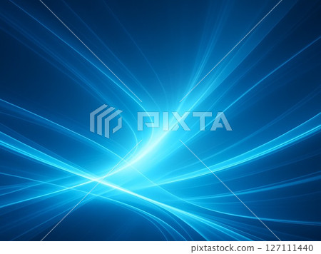 Abstract background material of a futuristic image that glows blue in the dark 127111440