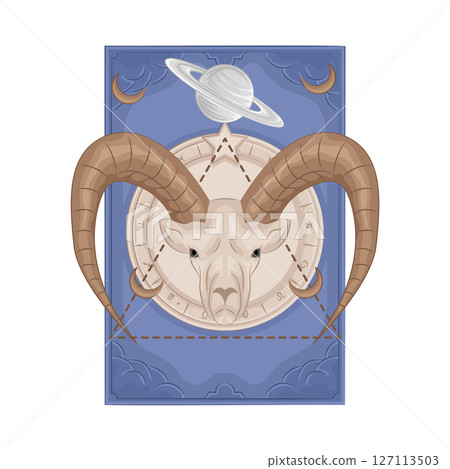 Illustration of Capricorn Illustration of Capricorn 127113503