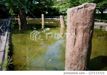 東海道五十三次：平塚驛、舊相模川橋墩遺址 127113723