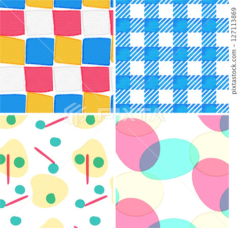 A summery, retro and pop wallpaper set A summery, retro and pop wallpaper set 127113869