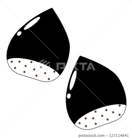 簡單的栗子圖示單色 127114641